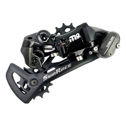 Cambio Trasero Sunrace Rd-m900 9v Negro Compatible Shimano 50-11d