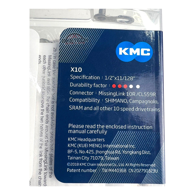 Pacha 10 Vel. Sunrace Ms1 11-34 Ruta + Cadena Kmc X10 Plateado