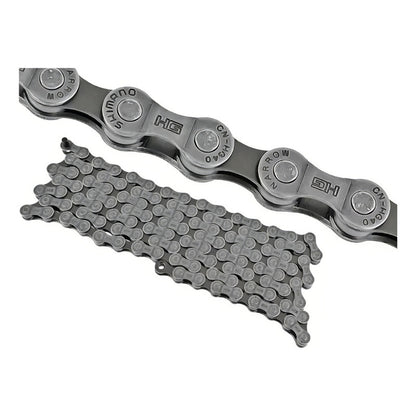 Cadena De Bicicleta Shimano Hg40 8v 116 Eslabones Quick Link
