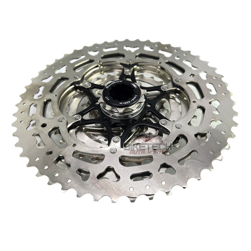 Pacha De 9 Velocidades Sunrace 11-50 Casette 9v Mtb Gris