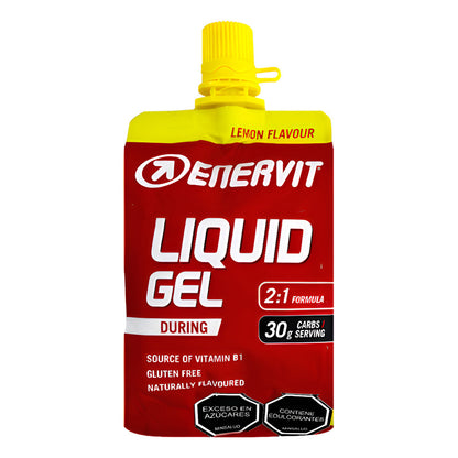 Gel Deportivo Hidratante Enervit 60ml Limón Vegano Sin Gluten