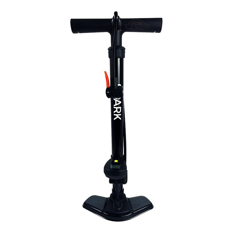 Inflador Bomba Spark Medidor Digital Compatible Toda Válvula Negro