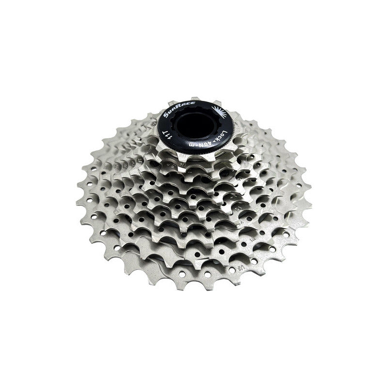 Pacha Cassette Sunrace Ruta 10v 11/32 Cantidad Máxima De Dientes 32 Cantidad Mínima De Dientes 11 Color Plateado