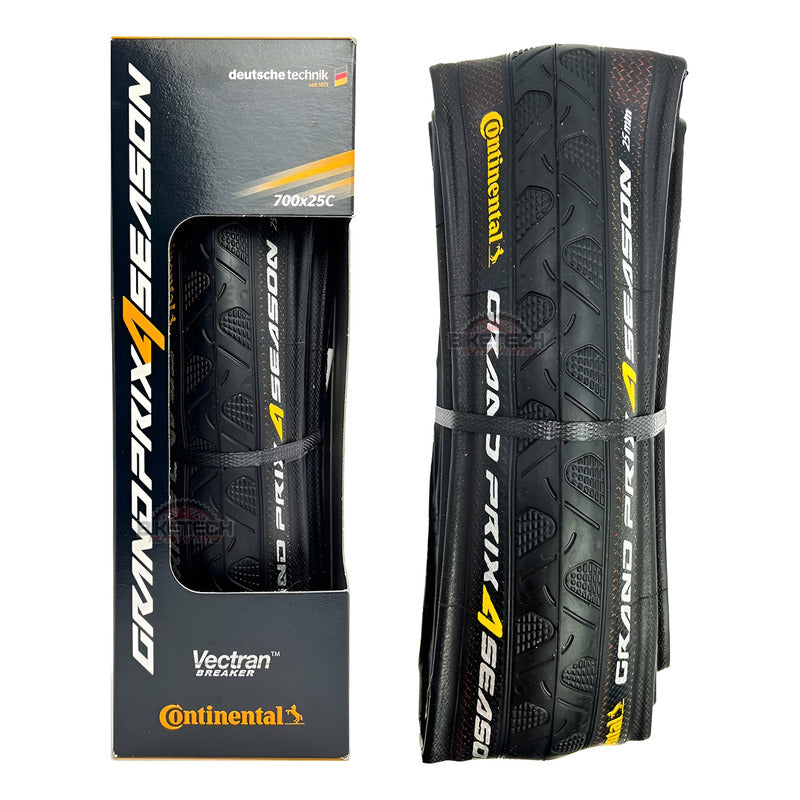 Llantas Ruta Continental Grand Prix 4 Estaciones Negro