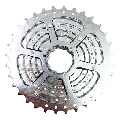Combo 8v Pacha Shimano Hg51 11-32 Cassette + Cadena Kmc X8 Plateado 11 32
