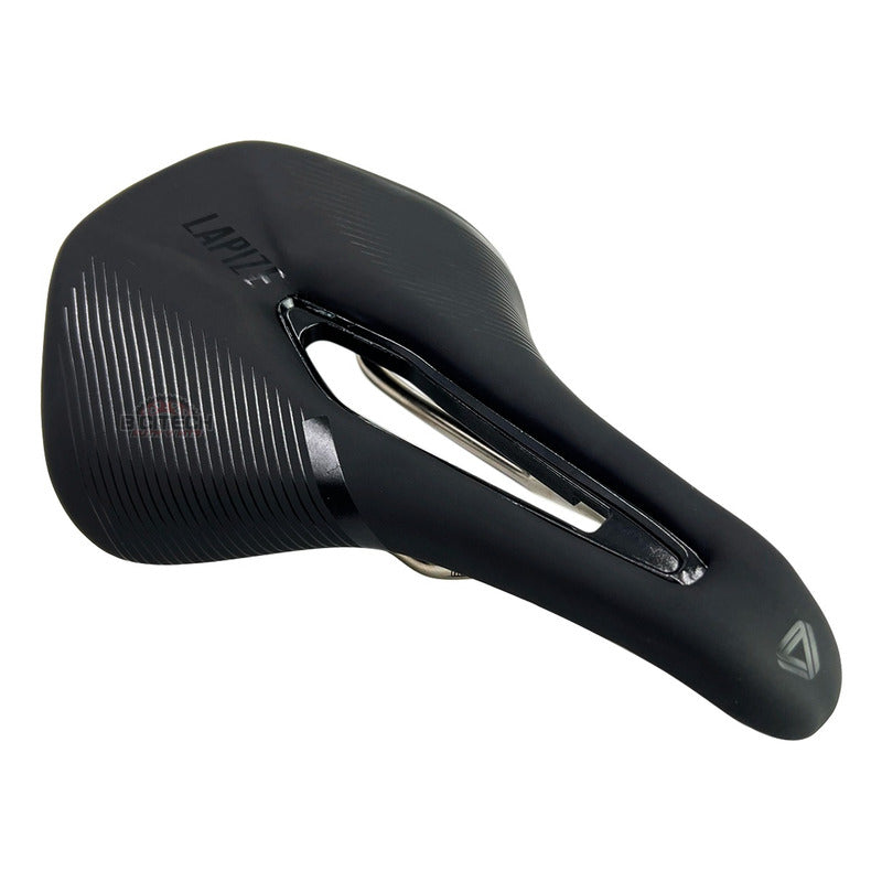 Asiento Sillín Bicicleta Gw Lapize 165mm Antiprostático Negro 25 Cm 16.5 Cm