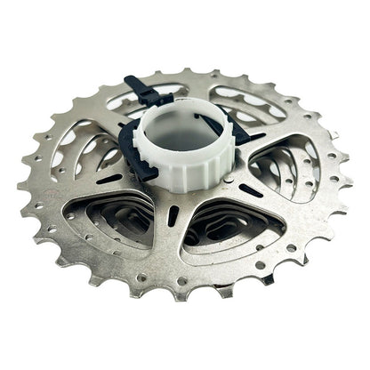 Pacha De 9 Velocidades Shimano 11-28 Casette Hg400 9v Ruta - Haze Crush Silver - 11 - 28