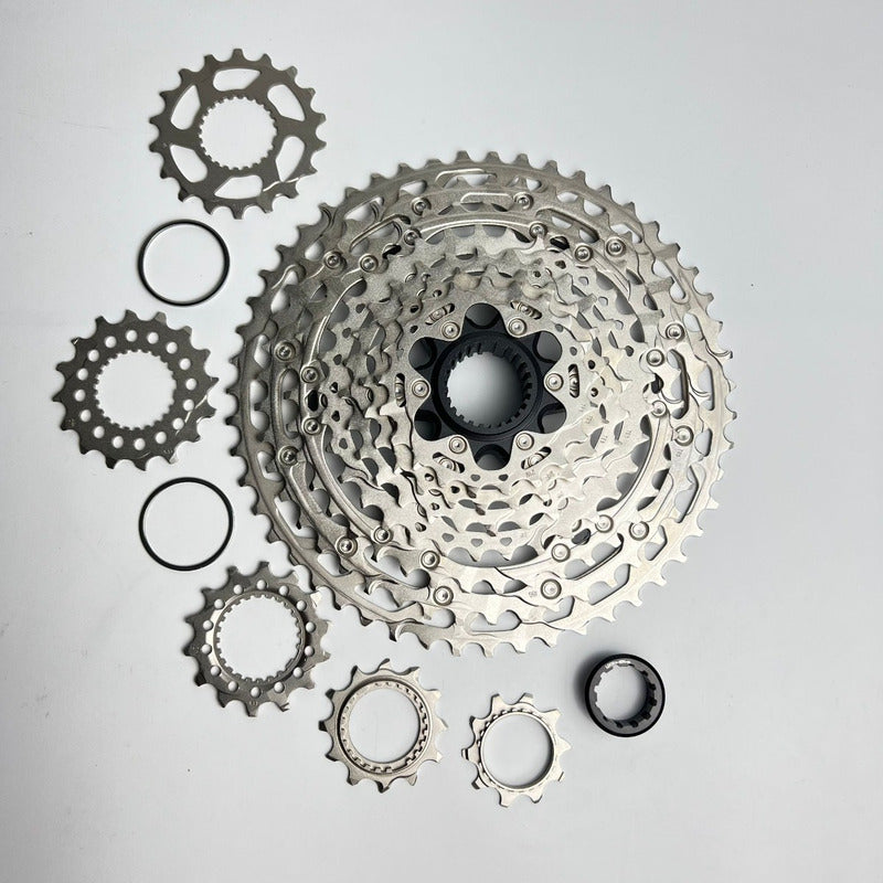 Pacha 12v Shimano Deore M6100 10-51 Cassete 12 Velocidad Mtb Silver 11