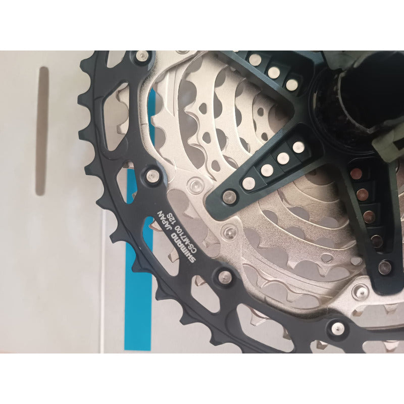 Pacha Shimano Slx M7100 12 Velocidades 10-51 Cassete Mtb 12v Cantidad Máxima De Dientes 51 Cantidad Mínima De Dientes 10 Color Plateado