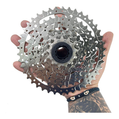 Pacha 8 Velocidades Sunrace M680. 11-42 Mtb+ Cadena Kmc Z8 - Plateado - 11 - 42