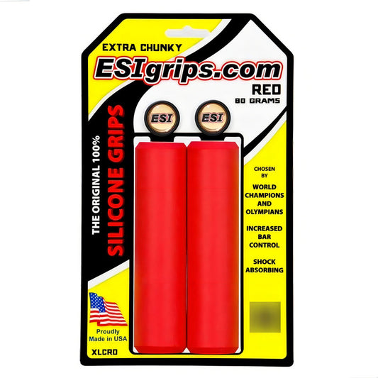 Grips/puños Esigrips Extra Chunky Red 80 Grams Mtb Rojo