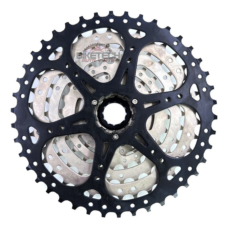 Cassette Gw 11-42 8v Pacha Para Bicicleta De Montaña Gris 11 42