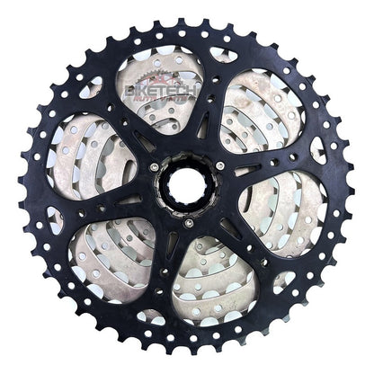 Cassette Gw 11-42 8v Pacha Para Bicicleta De Montaña Gris 11 42