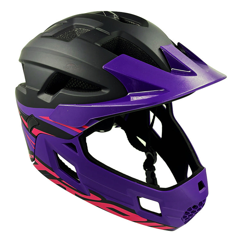 Casco Para Niños Niñas Ontrail Racer Full Face Bmx