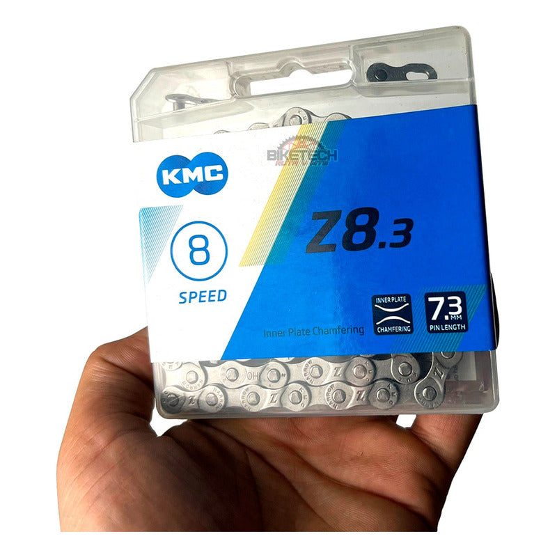Pacha Gw 8v Cassette + Cadenilla 8v Kmc Z8 Bicicleta Mtb Negro 11 40