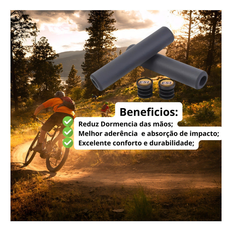 Grips/puños Esigrips Extra Chunky Red 80 Grams Mtb Rojo