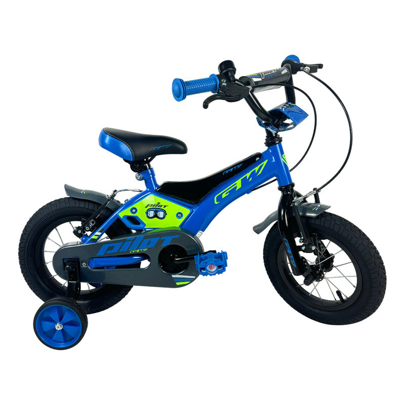 Bicicleta Bmx Rin 12 Niño Gw Pilot 100 Ruedas Auxiliares