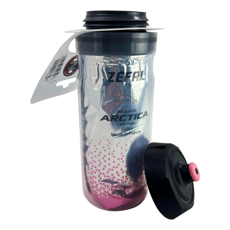 Caramañola Zefal Arctica 550ml + 2 Bebidas Elite Hidratante