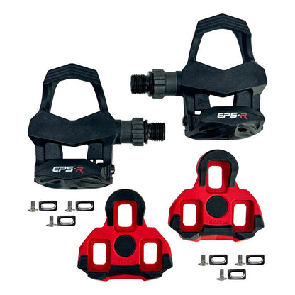 Pedales Exustar De Ruta E-pr4 Tipo Look Bicicleta Económicos Negro