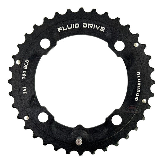 Coronilla Plato Sunrace Ms66 Biplato 36 Dientes