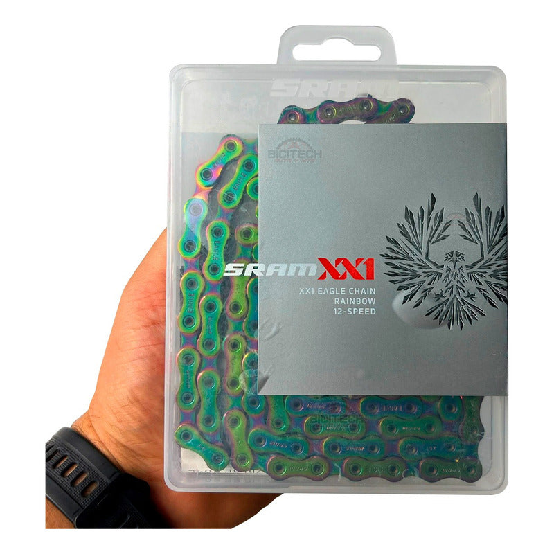 Cadenilla Bicicleta 12 Velocidades Sram Xx1 Eagle Tornasol Tornasol