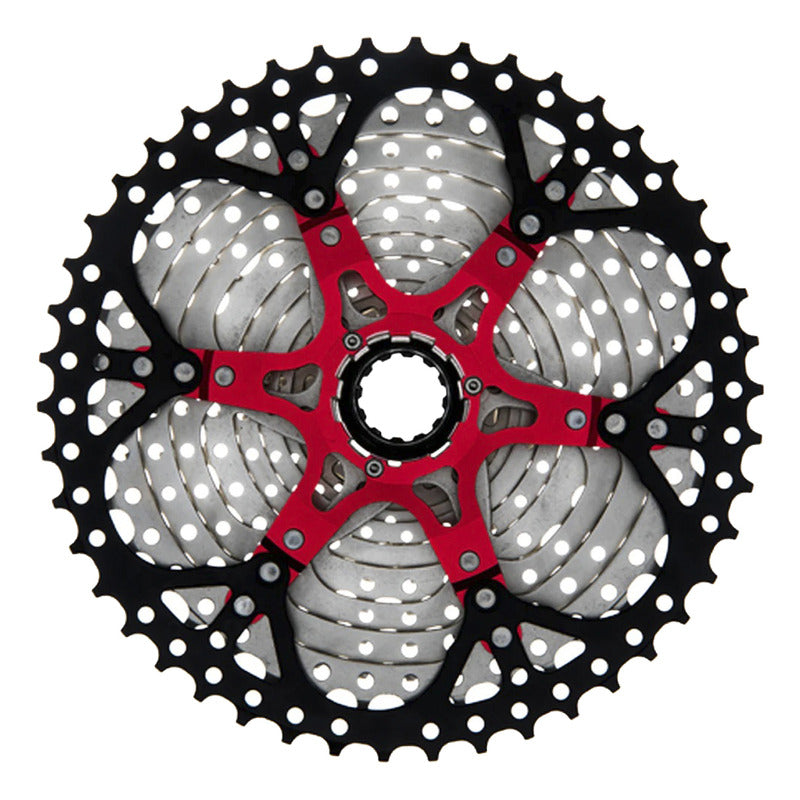 Pacha Cassette 12 Vel Gw 11-46 Mtb Compatible Con Biplato 11 46 Gris Negro