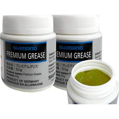 Kit 2 Grasas Shimano Verde Premium Larga Duración Bicicleta Verde