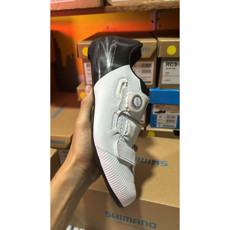 Zapatillas Shimano Rc502  + Calas Look Negros Blanco 42