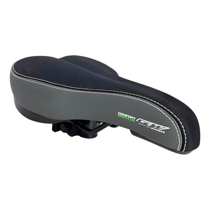 Silla De Bicicleta Acolchada En Gel De 170mm Gris Con Negro 26 Cm 17 Cm