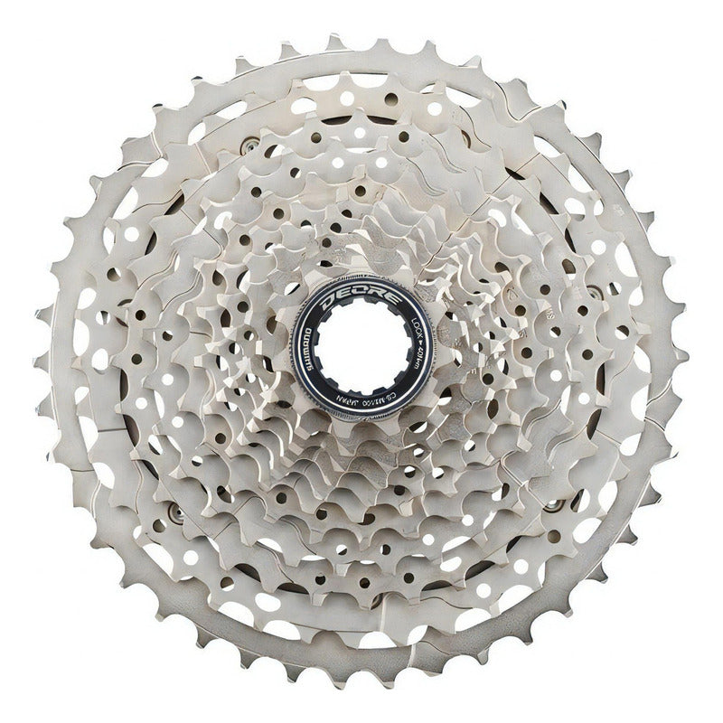 Pacha Cassette Shimano Cs-m5100-11 11-42t 11 Velocidades Plateado