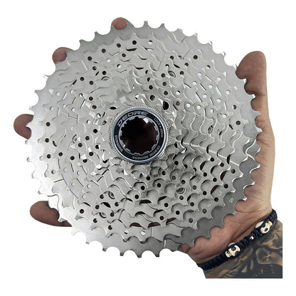 Pacha Cassette Shimano Deore M4100 10 Velocidades 11-42 Mtb - Plateado - 11 - 42 Plata