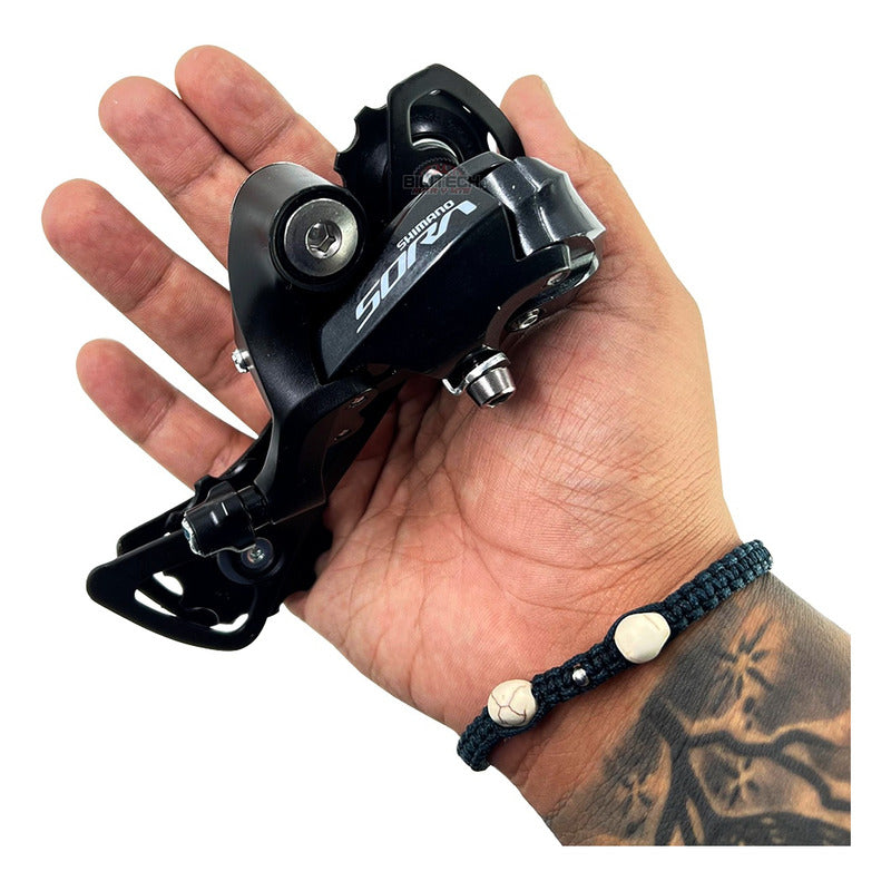 Tensor Bicicleta 9 Velocidades Shimano Sora Rd-3000 Ruta Negro