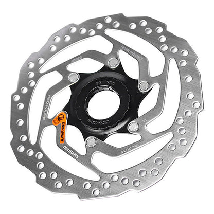 Disco Rotor De Freno Shimano Rt10 180mm Center Lock Color Plateado Plata