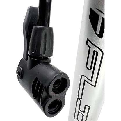 Inflador Manual Flip 320q Bicicleta Moto Schrader Presta 120 Psi