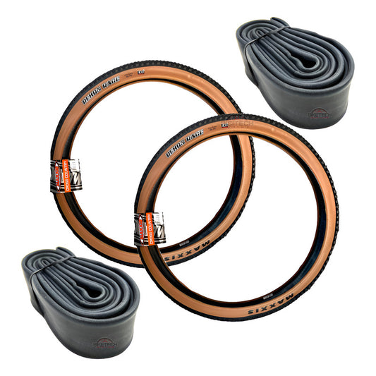 2 Llantas Maxxis 29 Rekon Race29x2.25 + 2 Neumático Kenda Av Marrón