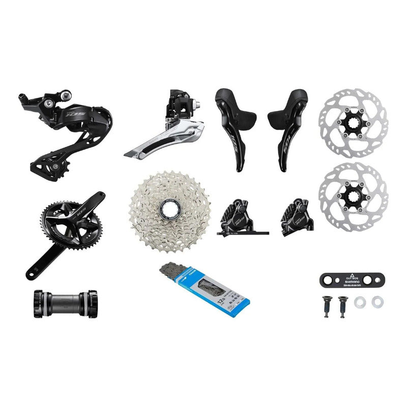 Grupo Shimano 105 R7120 12 Velocidad Ruta Freno Hidráulico