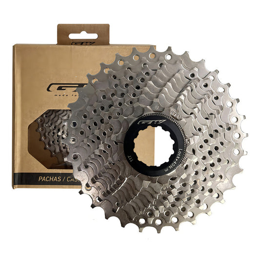Pacha Cassette 10v Gw 11-32 Ruta Compatible Sram Y Shimano Cantidad Máxima De Dientes 32 Cantidad Mínima De Dientes 11 Color Cromado