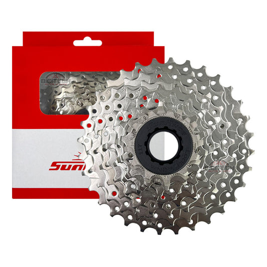 Pacha Cassette 9 Velocidades Sunrace M98 11-36 Ruta - Plateado - 11 - 36