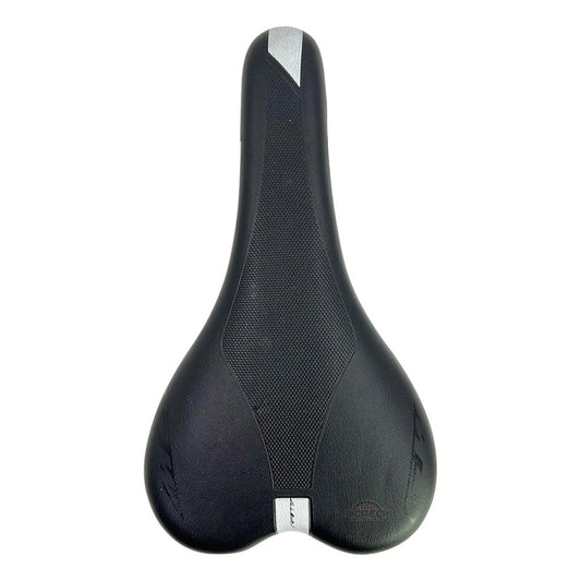 Sillín Bicicleta Gw Negro Blanco Asiento Galápago Ruta Mtb Negro/ Blanco 24.2 Cm 13.1 Cm