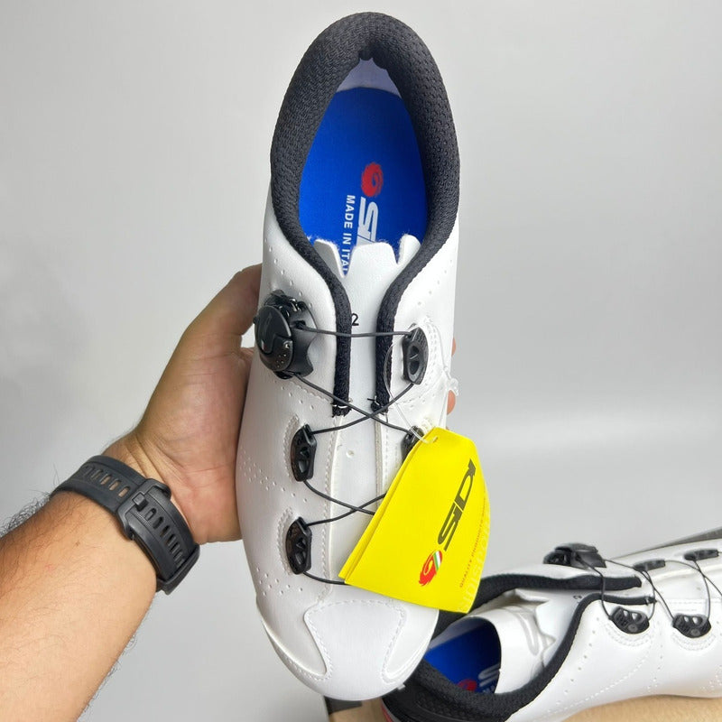 Zapatillas Ruta Sidi Scarpe Fast Blancas