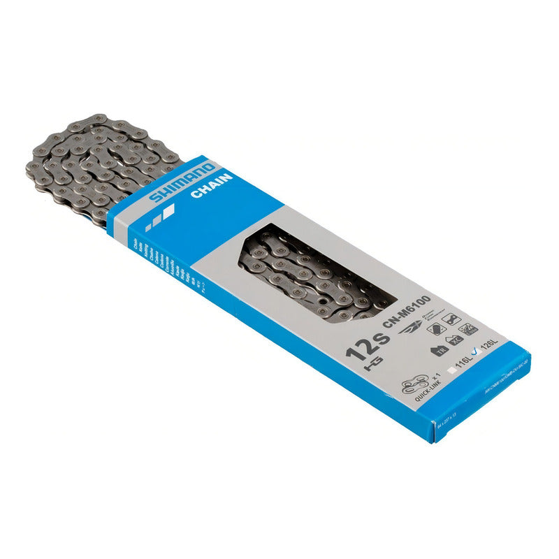 Cadena Bicicleta Mtb Shimano Deore M6100 12v 126 Eslabones