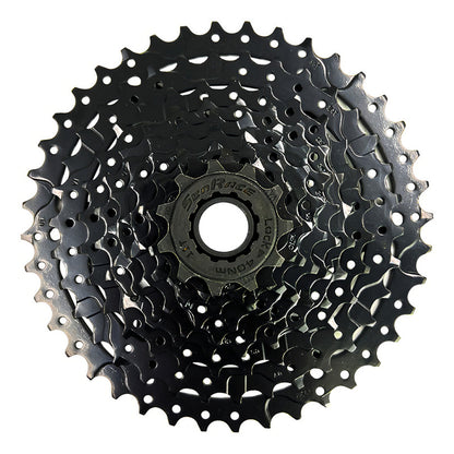 Pacha De 9 Velocidades Sunrace M98 11-40 Cassette Mtb Cantidad Máxima De Dientes 40 Cantidad Mínima De Dientes 11 Color Negro