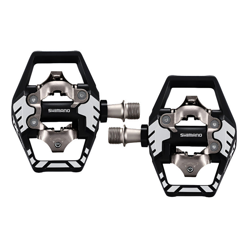 Pedales Bicicleta Mtb Enduro Shimano Deore Xt8120 Con Calas Negro