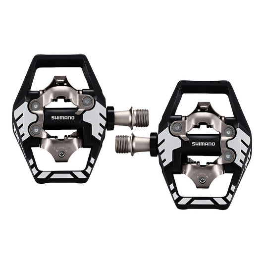 Pedales Bicicleta Mtb Enduro Shimano Deore Xt8120 Con Calas Negro