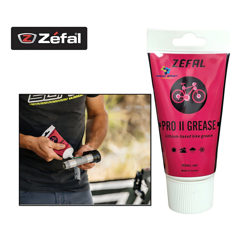 Grasa Lubricante Zéfal Pro Il Lithium Green Para Bicicletas