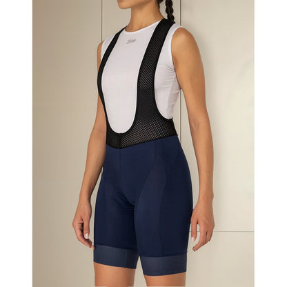 Licra Pantaloneta Con Badana Ciclismo Zerie Mujer Tirantas