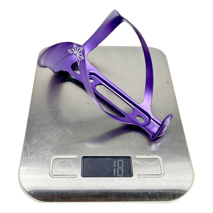 Porta Caramañola Ciclismo Supacaz Fly Morado 18g Aluminio Violeta