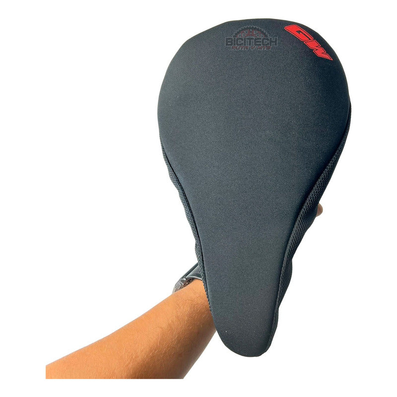 Forro Sillin Gel Gw Para Bicicleta Extra Cómodo Negro