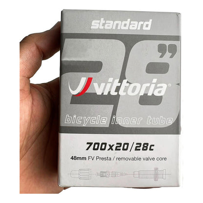 Kit De 2 Cámaras 700x20/28 Vittoria Valvula Presta Removivel
