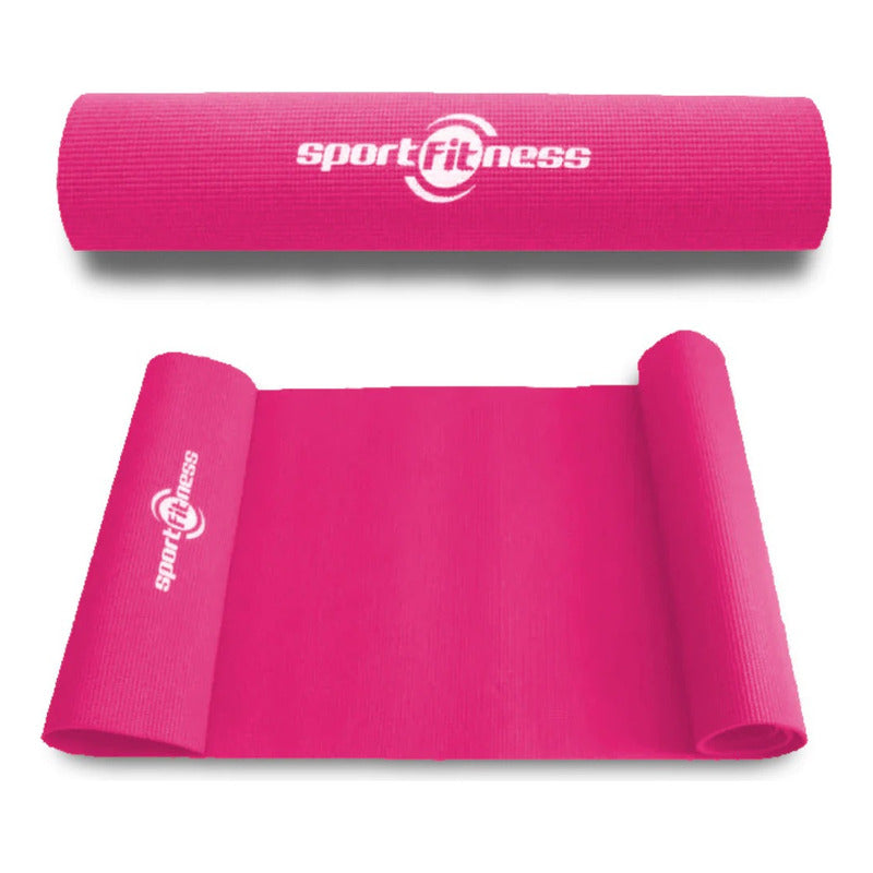 Colchoneta Plegable Sportfitness Gimnasio Yoga Resistente